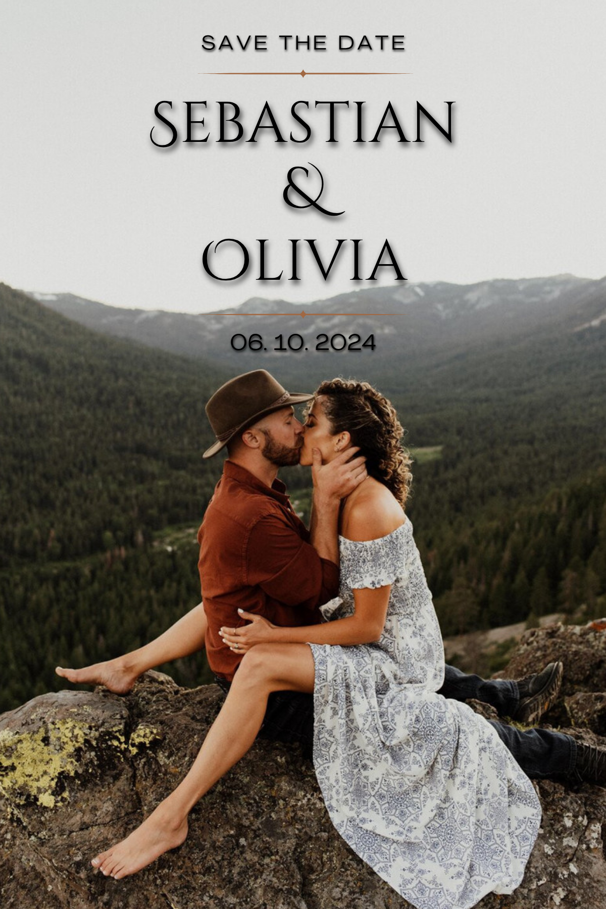Save The Date Flexible Magnets 3''x4''