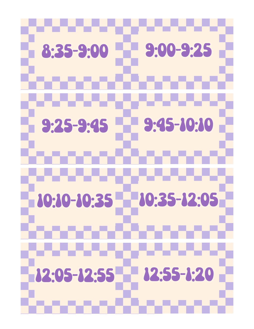 Custom Order on a 8.5''x11'' sheet