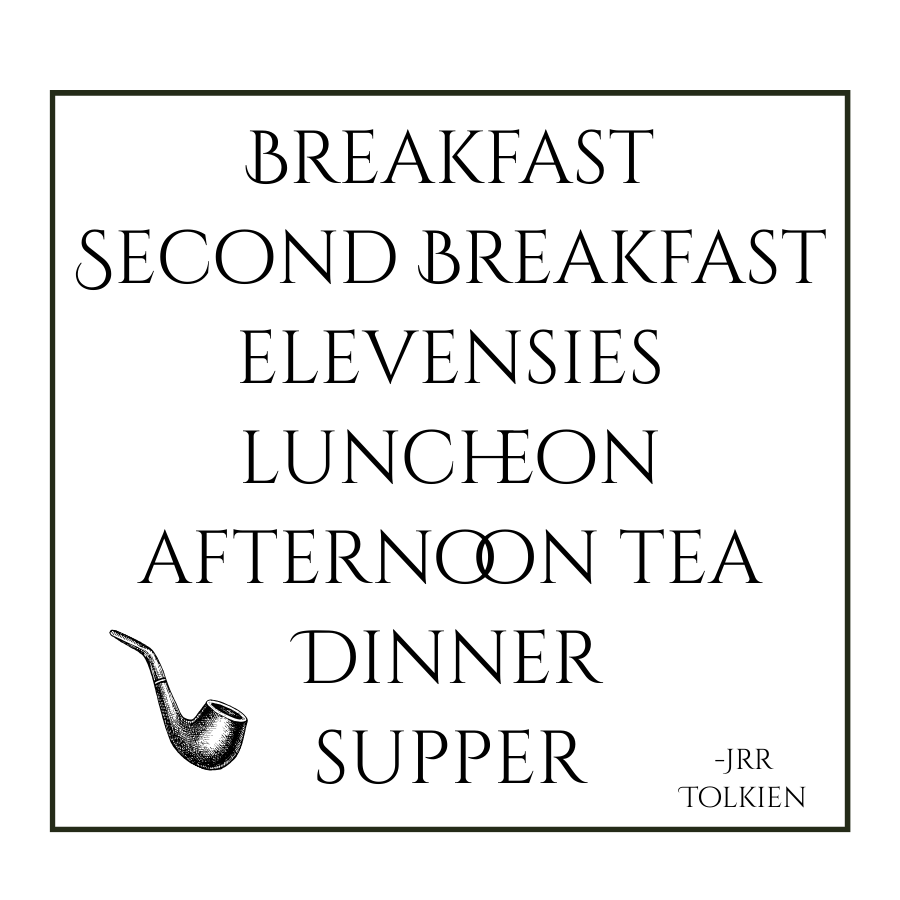 Breakfast, Second breakfast