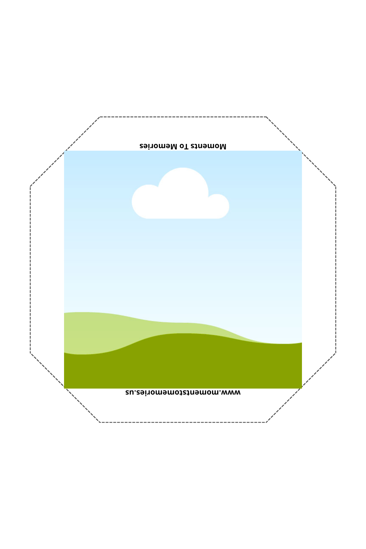 Single 2.5''x2.5'' Acrylic Magnet